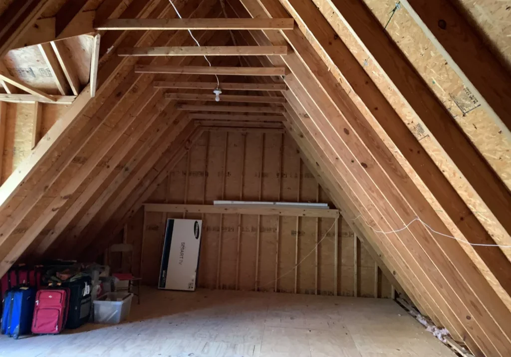 turning attic into living space